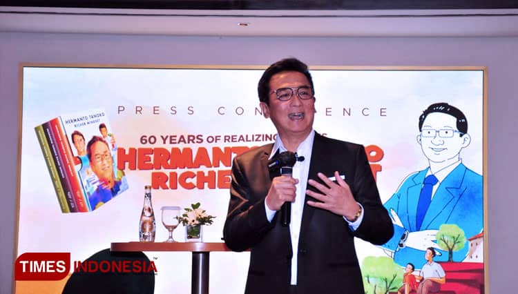 Luncurkan Buku Trilogi Richer Mindset, Hermanto Tanoko Enggan Disebut Crazy Rich