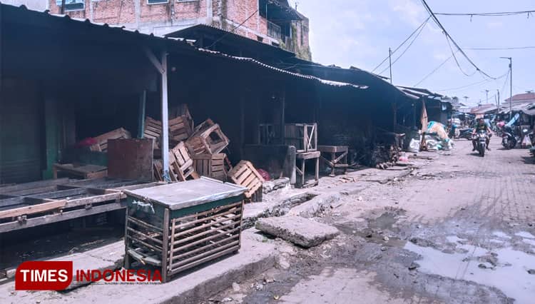 Pedagang Pasar Sepanjang Sidoarjo Keluhkan Sepi Pengunjung