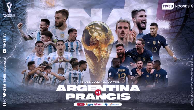 Inilah Line Up Argentina vs Prancis