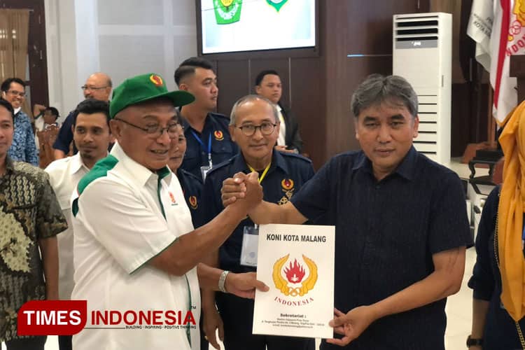 Djoni Sudjatmoko Resmi Terpilih Aklamasi Pimpin KONI Kota Malang Periode 2023-2027
