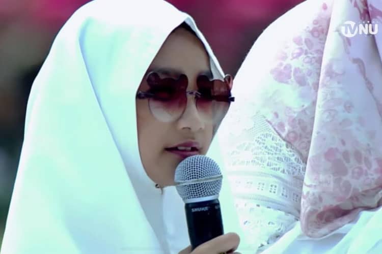 Yasmin, Gadis Cilik Asal Banyuwangi yang Getarkan Puncak Peringatan 1 Abad NU