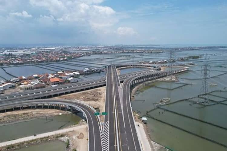 Tol Semarang-Demak Diresmikan Presiden RI Jokowi, Jadi Tanggul Laut Semarang