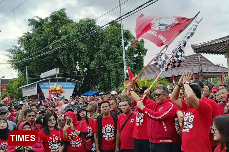 Bupati Ponorogo Mlaku Bareng BMI Jatim