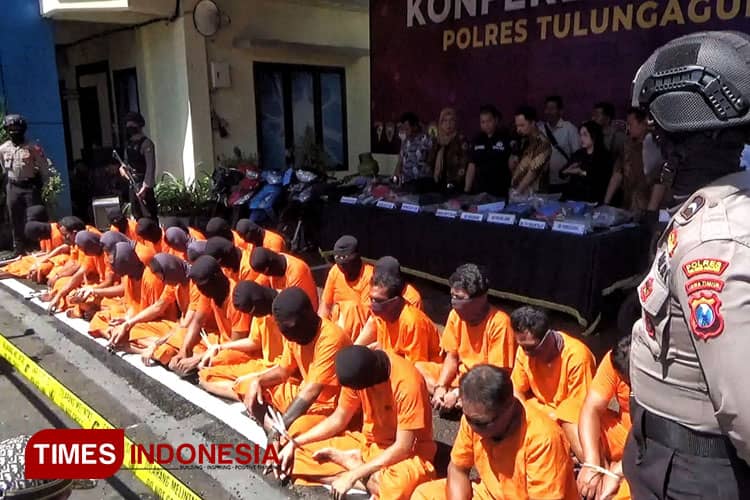 Polres Tulungagung Ungkap Puluhan Kasus Kriminal, Kasus Curat Mendominasi