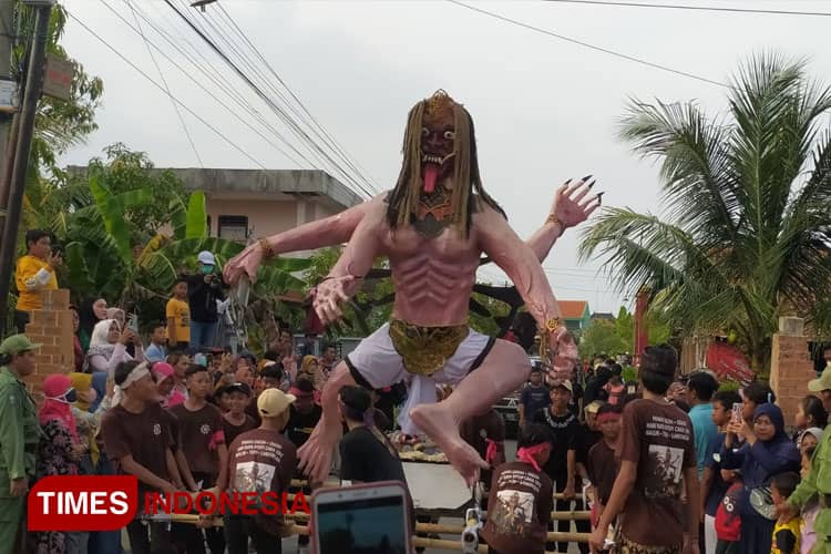 Pawai Ogoh-ogoh Desa Balun Lamongan Semarak Lagi, Warga Hindu Sumringah