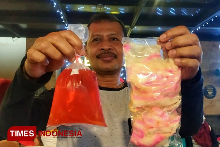 Temukan Bahan Berbahaya Dalam Takjil, Dinkes Tulungagung Imbau Masyarakat Hindari Mamin Berwarna Cerah