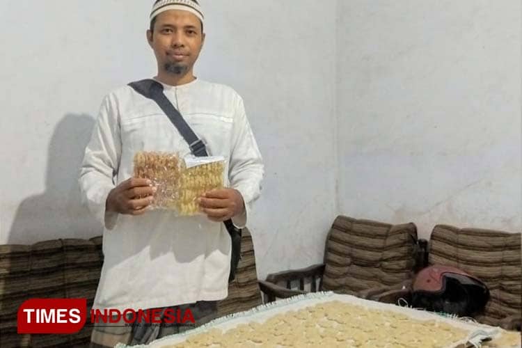Berkah Ramadan, Pedagang Rengginang di Banyuwangi Banjir Order