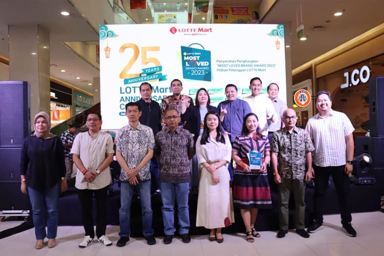 Ulang Tahun ke 25, LOTTE Mart Apresiasi Brand Paling Dicintai oleh Customer