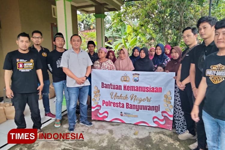 Begini Cara Satreskrim Polresta Banyuwangi Tebar Kebaikan di Bulan Penuh Berkah