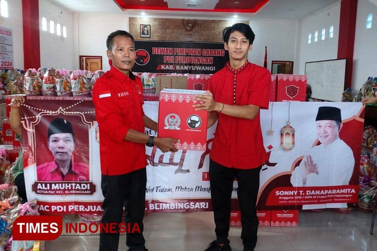 Sedekah 4.000 Parcel Lebaran, Sonny Sebut Sebagai Media Silaturahmi
