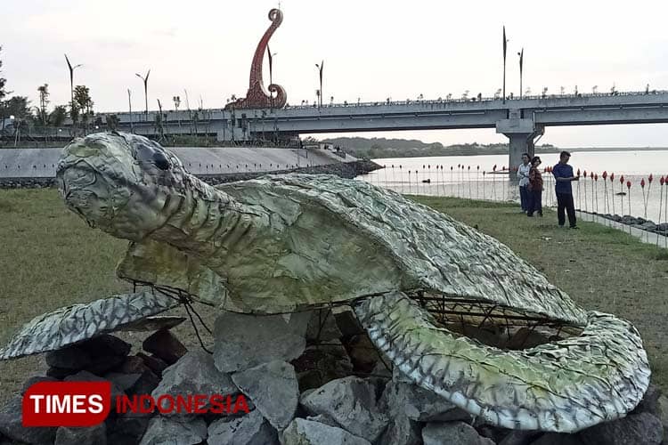 Spot Swafoto dari Bahan Daur Ulang Plastik Sambut Wisatawan di Bojong Asri Bantul