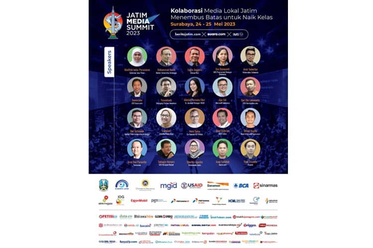Jatim Media Summit Pertemukan Lebih dari 100 Stakeholders Media Lokal