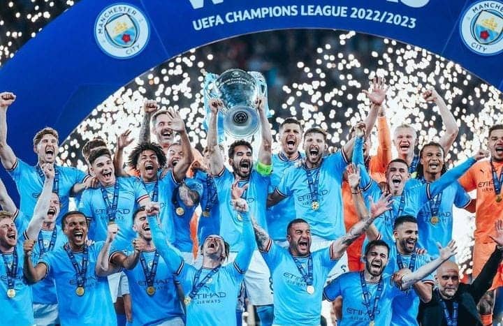 Manchester City Raih Treble Winners: Juara Liga Champions, Premier League, dan FA Cup