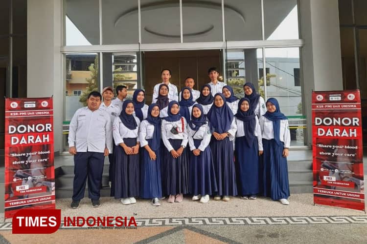 Gelar Donor Darah KSR-PMI Unit Unisma Gandeng UDD PMI Kota Malang