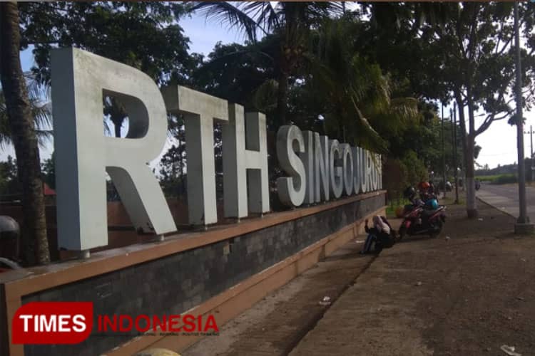 Sore Bersantai di RTH Singojuruh Banyuwangi