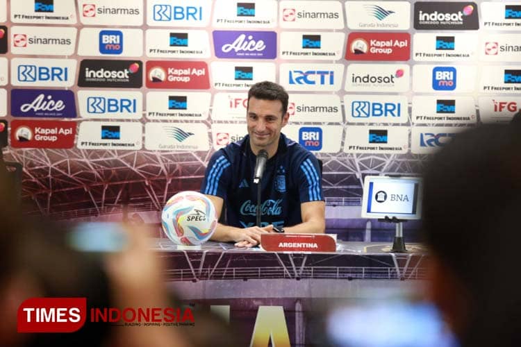 Indonesia vs Argentina: Lionel Scaloni Tak Anggap Enteng Tim Garuda