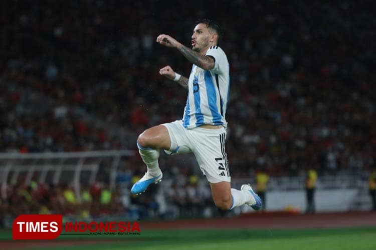 Indonesia vs Argentina: Skuad Garuda Tertinggal 0-1 di Babak Pertama