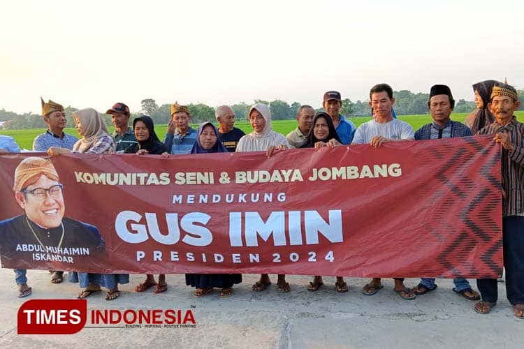 Pegiat Seni dan Budaya Jombang Dukung Gus Muhaimin Jadi Calon Presiden
