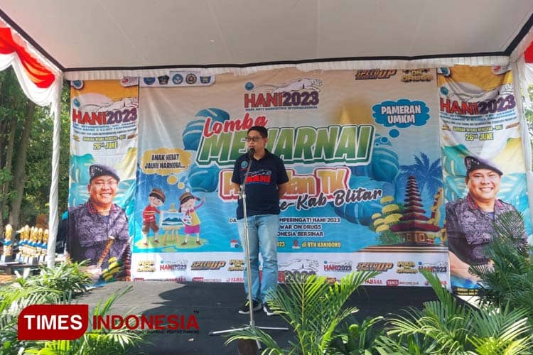 Peringatan Hari Anti Narkotika, Kepala BNNK Blitar: Ajarkan Anak tentang Bahaya Narkoba