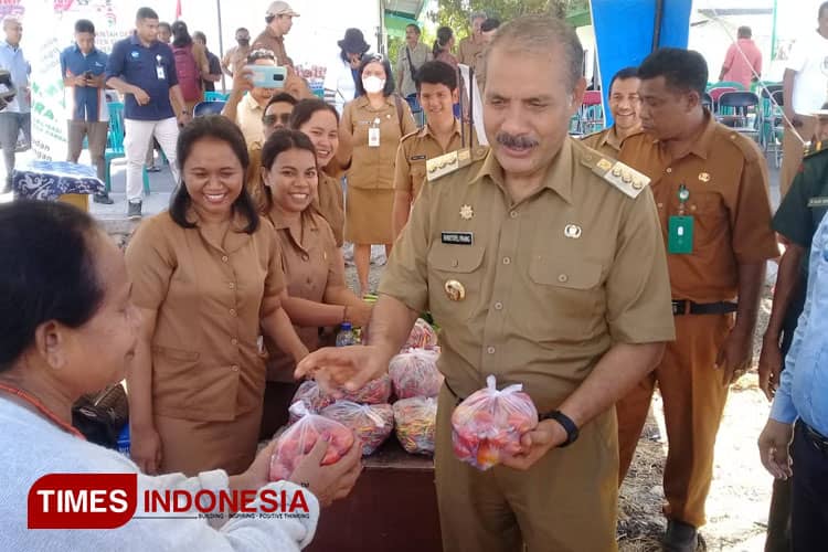 Kendalikan Inflasi Pangan, Bupati dan Distan Sumba Timur Launching GPM