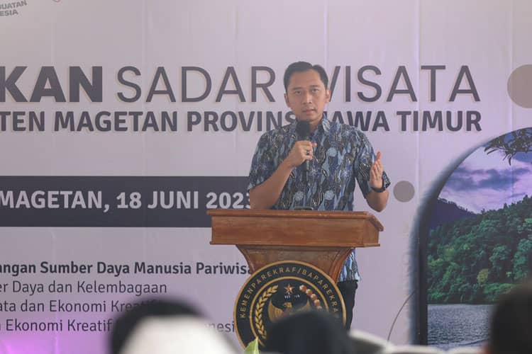 Kunjungi Taman Refugia Magetan, Ibas Bantu dan Dorong Gerakan Sadar Wisata Bersama Masyarakat
