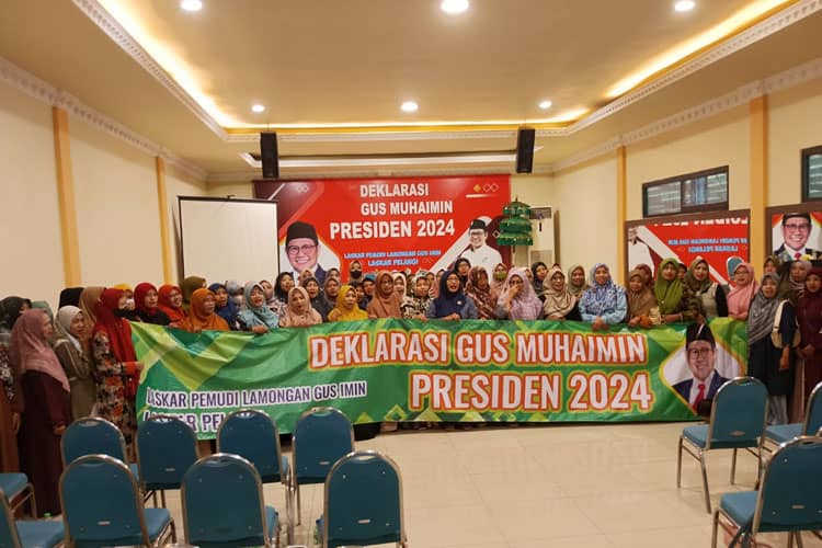 Masyarakat Lamongan Berdaulat Deklarasikan Gus Muhaimin Presiden 2024