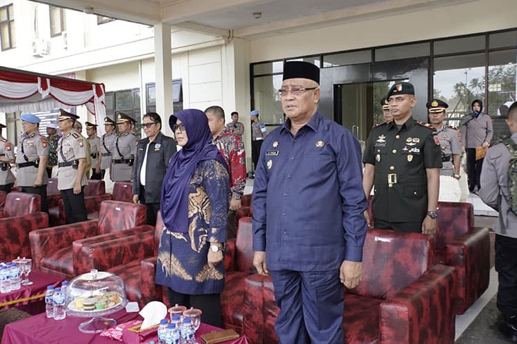 Wali Kota Tidore Hadiri Penutupan Pendidikan Polri 2023