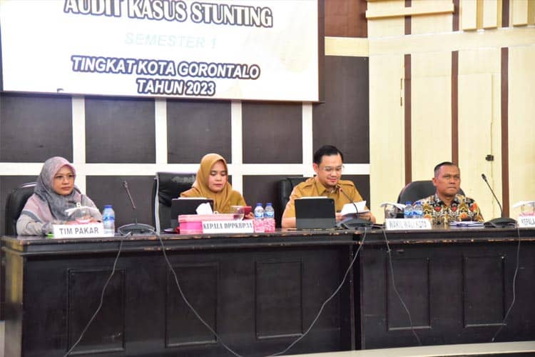Masifkan Penanganan, Pemkot Gorontalo Lakukan Audit Kasus Stunting