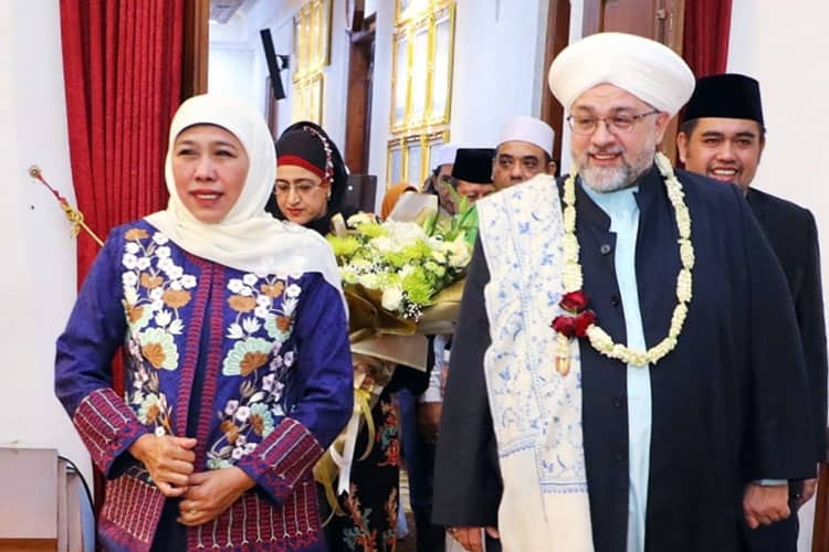 Cicit Syeikh Abdul Qadir Al Jailani Doakan Jatim dan Indonesia Selamat Berlimpah Berkah