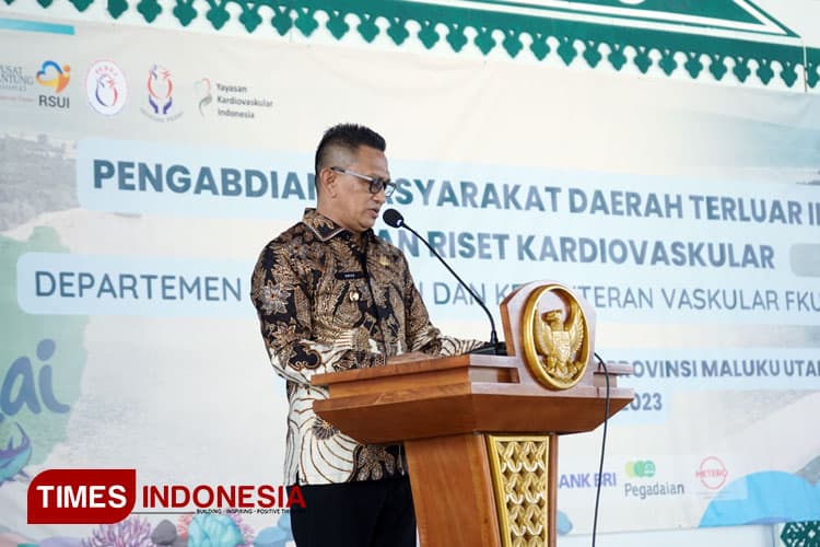 Buka Baksos FKUI, Pj Bupati Morotai: Terima Kasih Pengabdiannya di Daerah Perbatasan