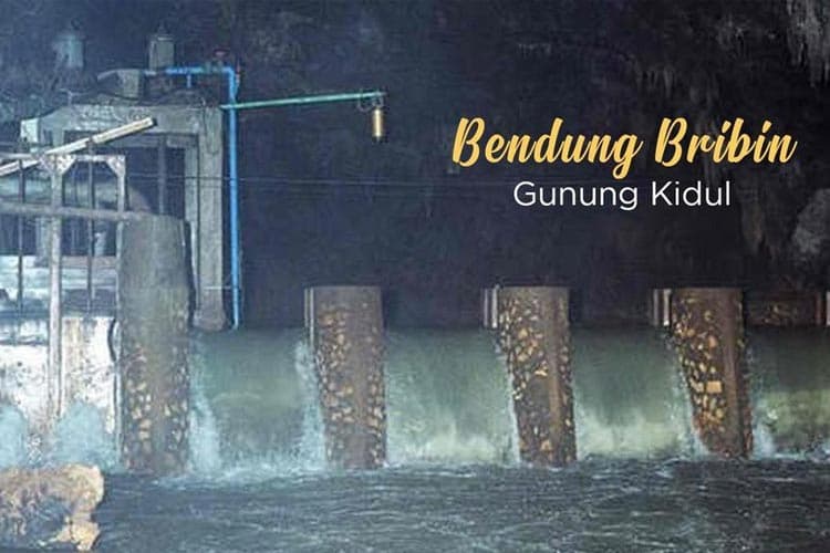 Bendungan Bribin Gunung Kidul, Bendungan Bawah Tanah Pertama di Dunia