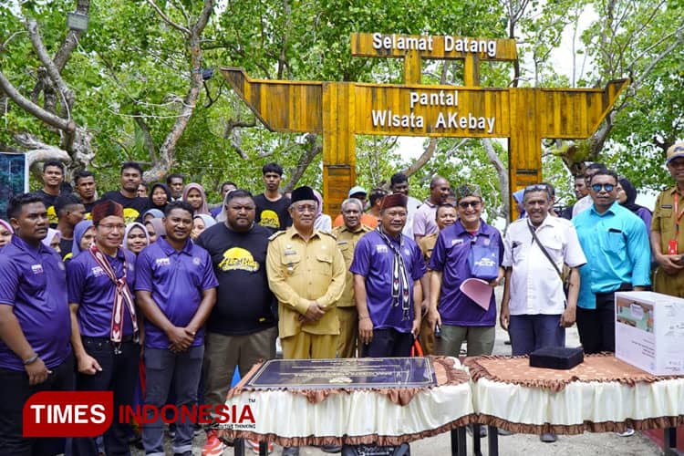 Wisata Akebay Pulau Maitara Dikunjungi Tim Penilai ADWI