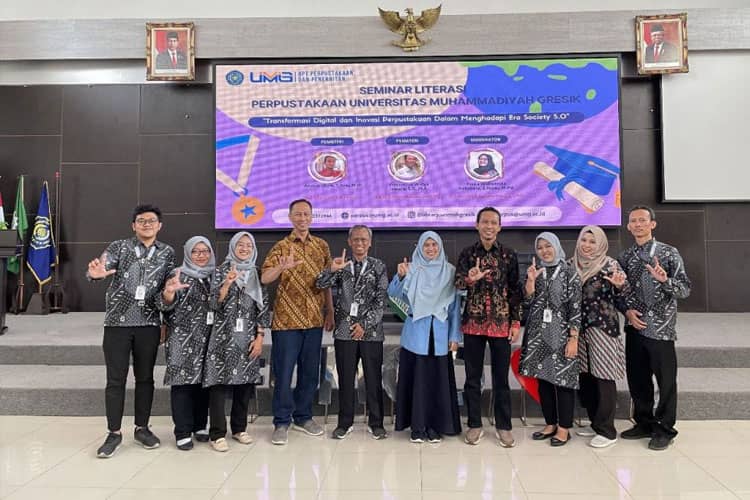 Seminar Tutup Pekan Literasi: UPT Perpustakaan UMG Dorong Inovasi dan Transformasi Digital