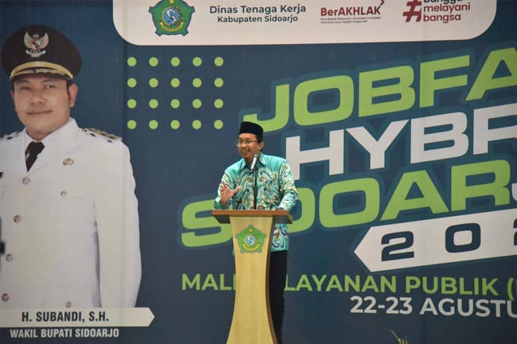 1.000 Lowongan di Bursa Kerja Hybrid 2023, Gus Muhdlor: Utamakan Calon Pekerja Asli Sidoarjo