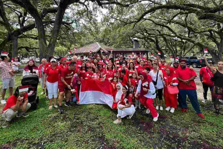 Merekam Semarak Perayaan Kemerdekaan Indonesia di Dua Kota di Florida, Amerika