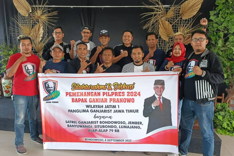 Safari Perdana Ganjarist Jatim, Perkuat Dukungan Ganjar Pranowo