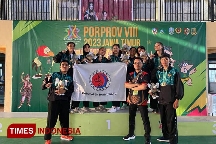 Kabupaten Banyuwangi Juara Umum Cabor Hapkido Porprov Jatim 2023