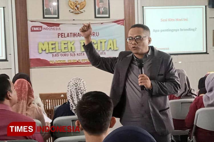 Ikuti Pelatihan Guru Melek Digital, Pendidik SLB di Kota Tasikmalaya Semangat Publikasikan Prestasi Siswa
