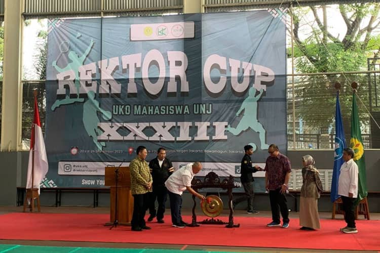Rektor UNJ Resmi Buka Rektor CUP UNJ Ke-33