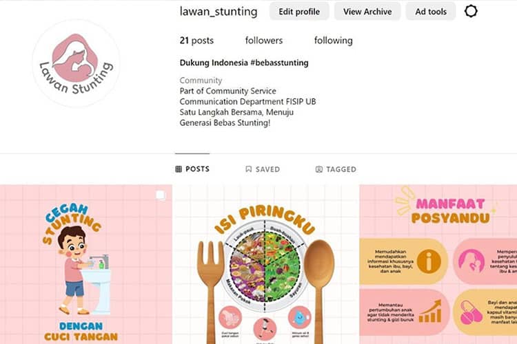 Cegah Stunting dengan Gerakan Kreatif di Sosial Media