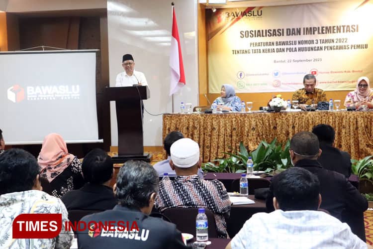 Bawaslu Bantul Gelar Sosialisasi Perbawaslu, Sosiolog UGM Sebut Pengawas Harus Paham Situasi Masyarakat