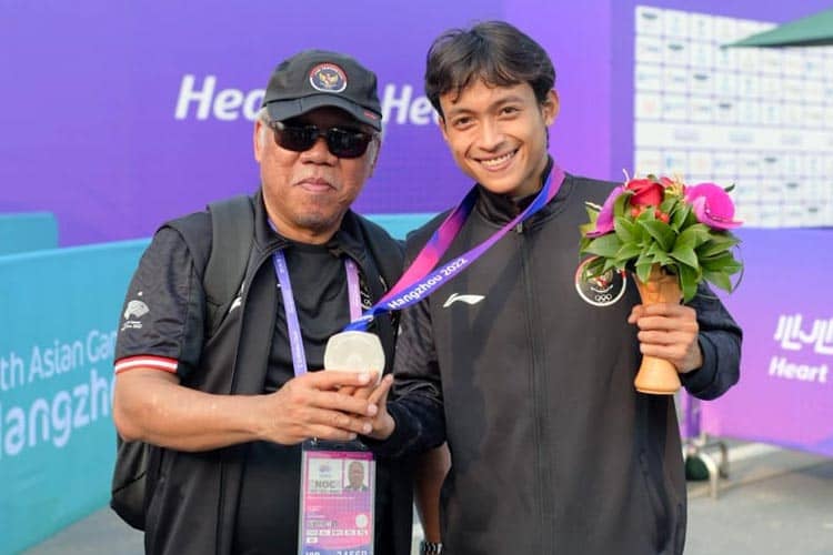 Skateboard Indonesia Raih Perak Asian Games 2023, Menteri Basuki Sampaikan Perbaikan Skate Park di TMII