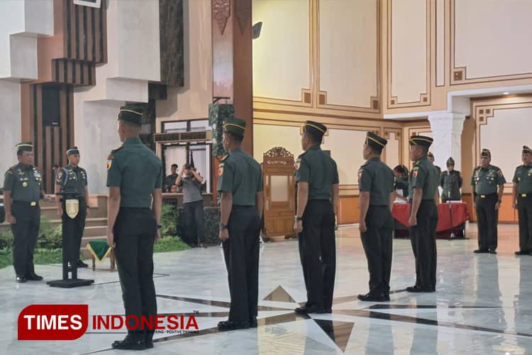 Pesan Penting Pangdam V Brawijaya kepada Prajurit yang Naik Pangkat