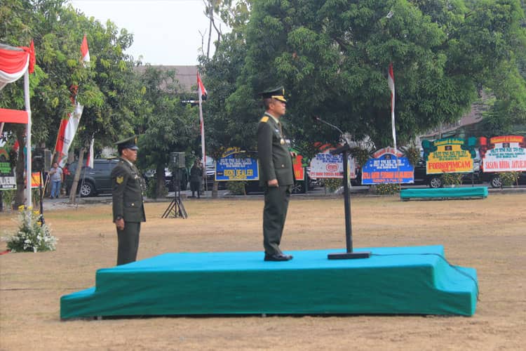Peringatan HUT Ke-78 TNI, Ini Pesan Komandan Korem 082/CPYJ Mojokerto