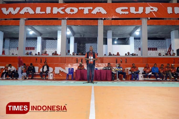 Jadi Agenda Tahunan, Turnamen Bola Voli Walikota Cup II Dibuka