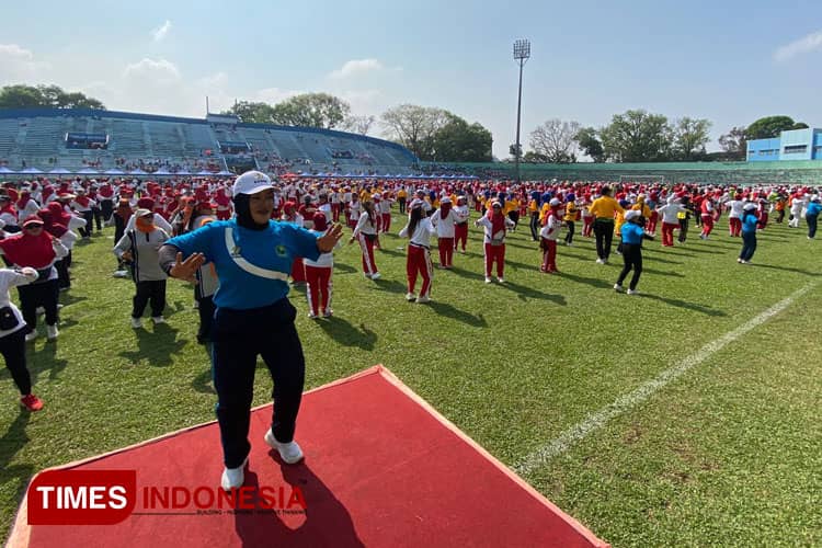 KORMI Kota Malang Rayakan HUT ke-23 dengan Senam Kebangsaan
