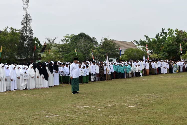 Ribuan Santri di Palangkaraya Ikuti Apel Hari Santri 2023