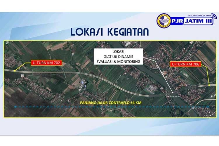 Ada Rekayasa Contraflow Ruas Tol Jombang - Mojokerto, Pengendara Wajib Simak Informasi ini