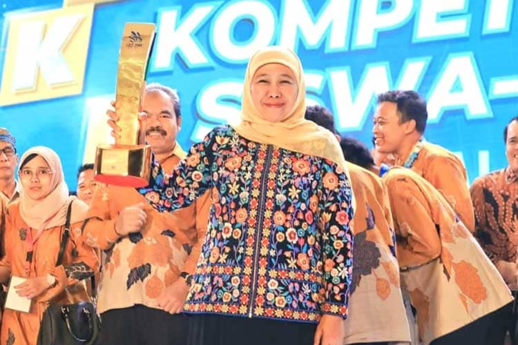 Jatim Juara Umum LKS SMK Nasional XXXI, Khofifah: Persiapan World Skill Competition 2024 Prancis