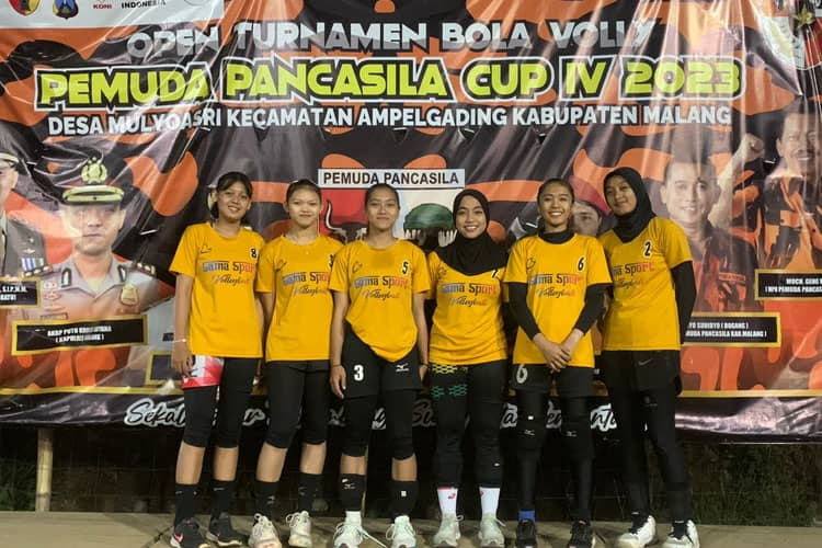 Pemuda Pancasila Kabupaten Malang Jaring Atlet Voli Muda Lewat Turnamen